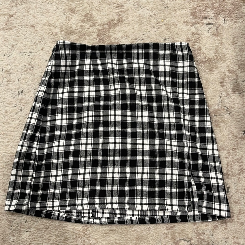 Plaid skirt